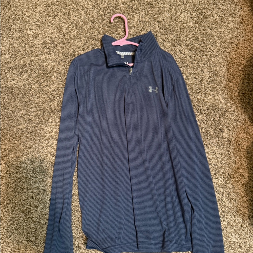 Under Armour Navy Long-Sleeve Top